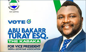 Abu Bakarr Turay Declares for Bar Association Vice Presidency