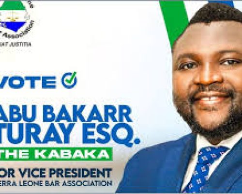 Abu Bakarr Turay Declares for Bar Association Vice Presidency